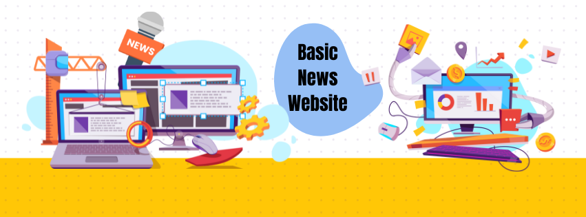 basic news website